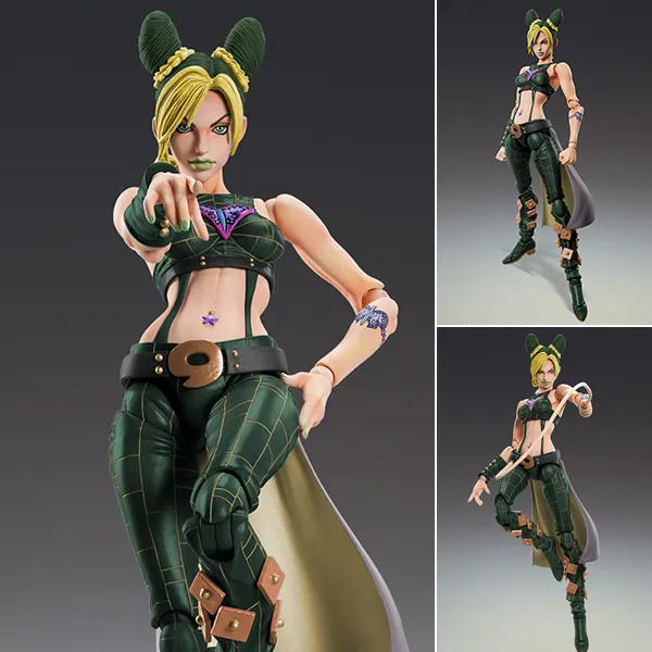 Super Action Statue Figure Jolyne Kujo Third - Jojo no Kimyou na Bouken Part 6 Stone Ocean By Medicos Entertainment
