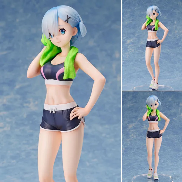 Scaled Figure 1/7 Rem - Sports Wear Ver. Re:Zero Kara Hajimaru Isekai Seikatsu By elcoco