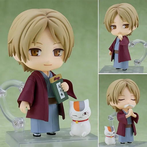 Image of Nendoroid Takashi Natsume & Nyanko Sensei Traditional Clothing Ver. - Natsume Yujinchou By Good Smile Company
