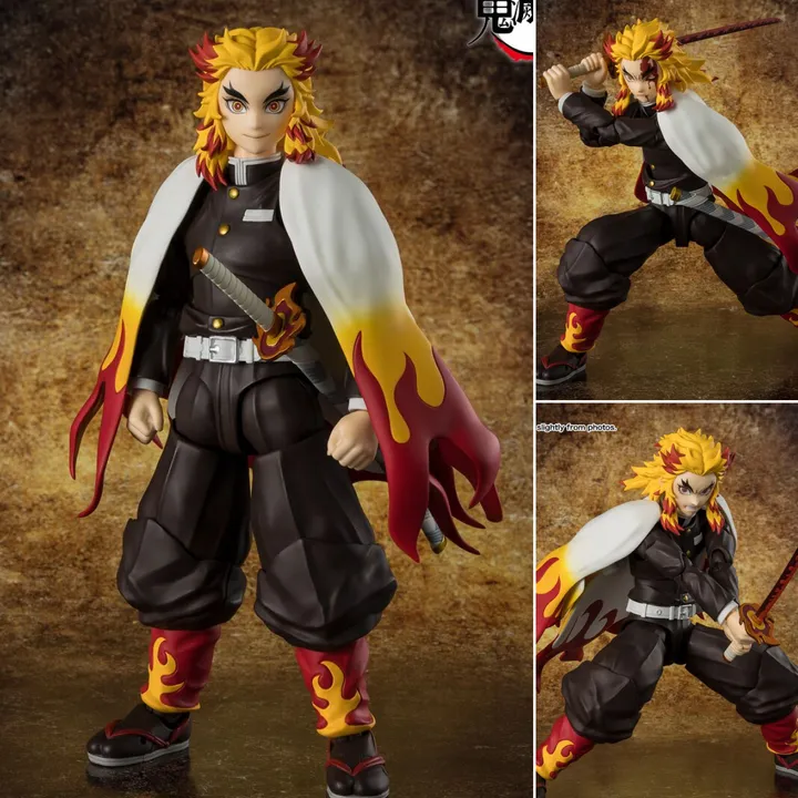 SHF S.H.Figuarts Rengoku Kyojuro - Kimetsu no Yaiba By Bandai Spirits