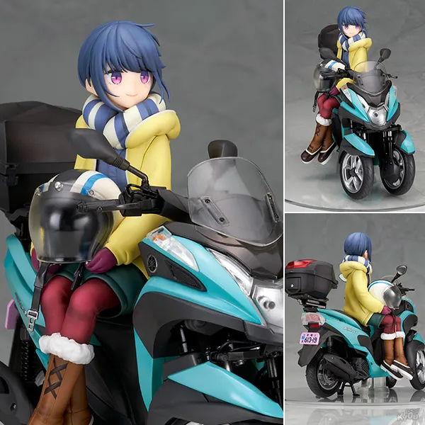 Scaled Figure 1/10 Shima Rin - With Scooter Ver. Yuru Camp By ALTER