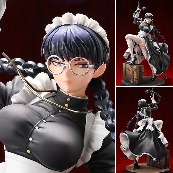 Scaled Figure 1/7 Roberta - The Maid of Nightmares Ver. Black Lagoon By Medicos Entertainment