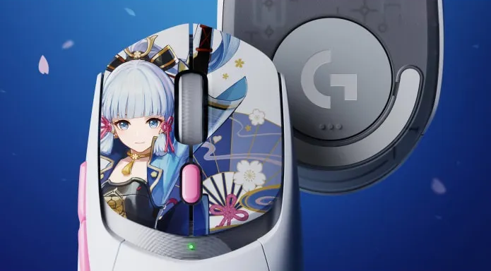 Kamisato Ayaka Special Model Genshin Impact x Logitech G309 Wireless Gaming Mouse By Logitech