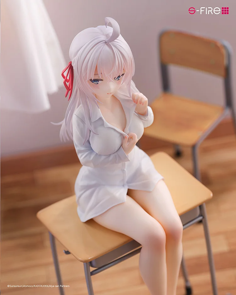 S-Fire Scaled Figure 1/7 Alya / Alisa Mikhailovna Kujou - Tokidoki Bosotto Roshiago de Dereru Tonari no Alya-san By SEGA