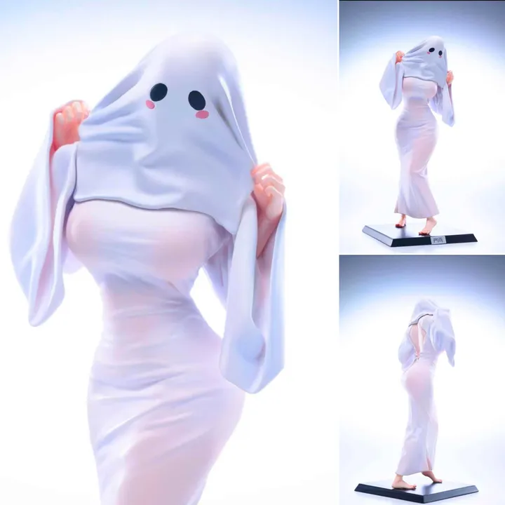 Non Scale Figure Ghost Girl-01 - Original Character Shakudama x Mrs. Kyoko: Ghost Girl Cosplay (25cm) By Shakudama