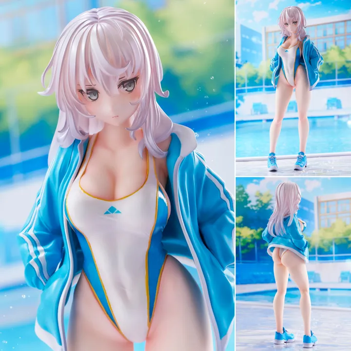Scaled Figure 1/6 -Sakura- Komari Tsundere Swimming Pool Manager - Illustration by Kekemotsu By KoiKoi
