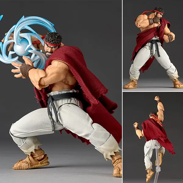 [With Bonus] Revoltech Amazing Yamaguchi Ryu - Street Fighter 6 By Kaiyodo