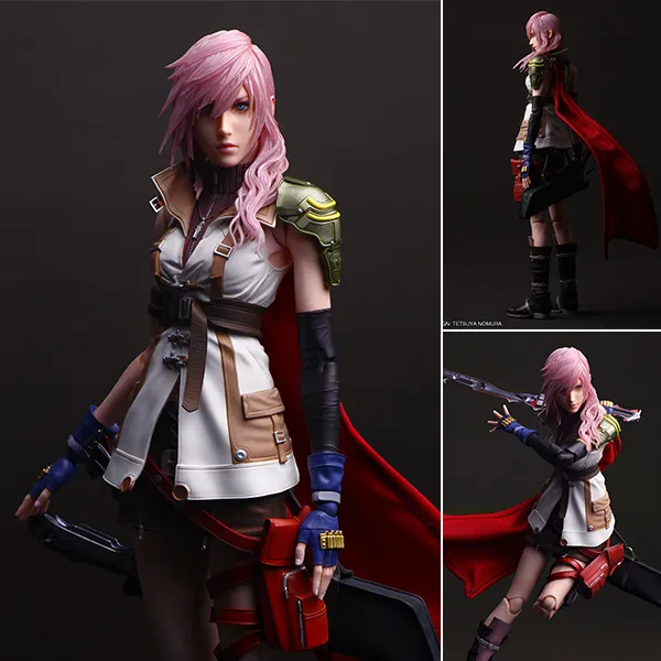 Play Arts Shin Lightning - Final Fantasy XIII By Square Enix