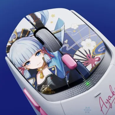 Kamisato Ayaka Special Model Genshin Impact x Logitech G309 Wireless Gaming Mouse By Logitech