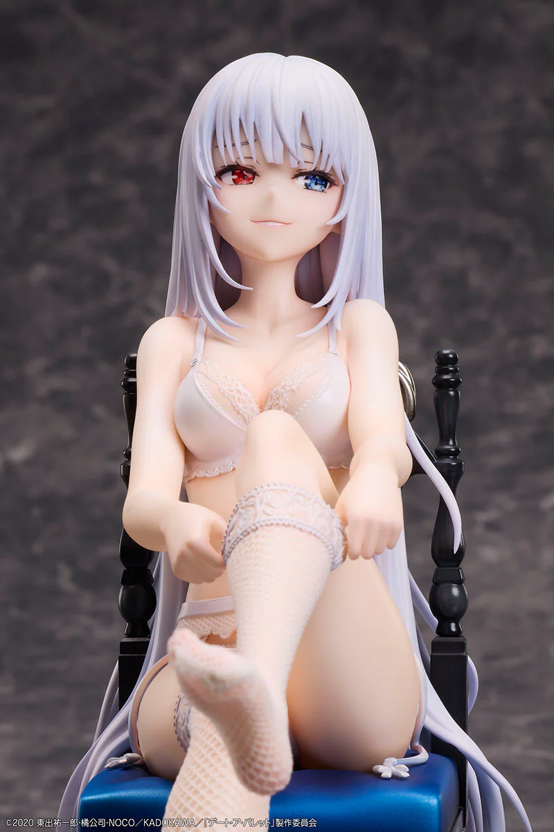 [Set of 2] Scaled Figure 1/7 Tokisaki Kurumi & White Queen - Lingerie Ver. Date A Live By Design COCO