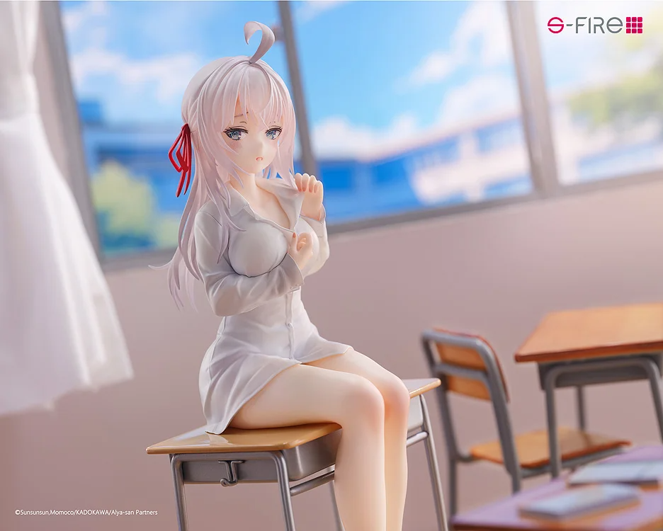 S-Fire Scaled Figure 1/7 Alya / Alisa Mikhailovna Kujou - Tokidoki Bosotto Roshiago de Dereru Tonari no Alya-san By SEGA