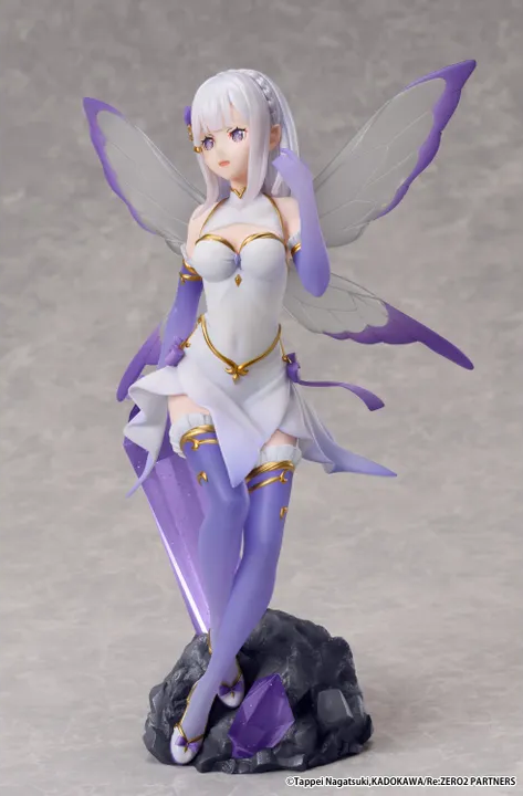 Scaled Figure 1/7 Emilia - Jewel Princess Ver. Re:Zero Kara Hajimaru Isekai Seikatsu By elcoco
