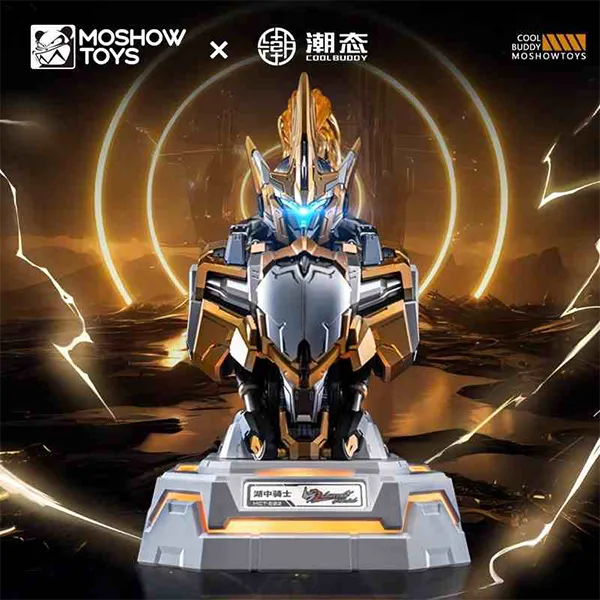 MCT-E02 Hu Zhong Qi Shi Bust Quick Charger - Gold Plated Edition Ver. Progenitor Effect By MOSHOWTOYS
