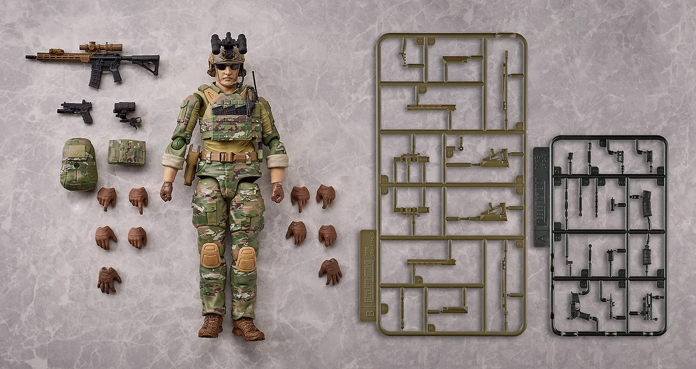figma Special Forces Member - Little Armory By Tomytec