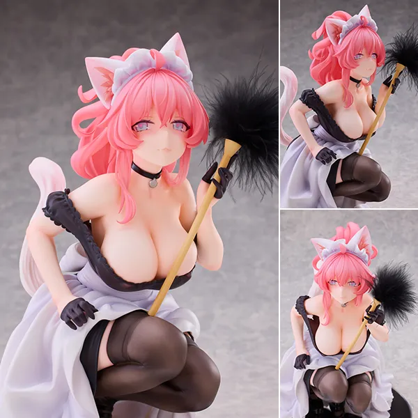 Scaled Figure 1/4 Maid Neko Mo-chan - Neko no Omoi Illustration by Fiodo By freyja