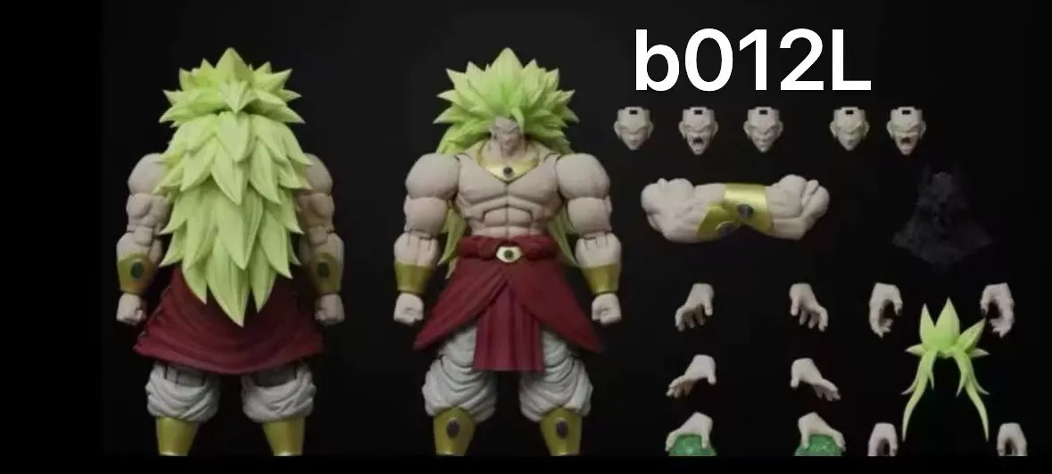 [READY STOCK LIMITED ITEM] Not SHF S.H.Figuarts Dragon Ball Super Saiyajin 3 Broly By Kong Studio Beast Deities