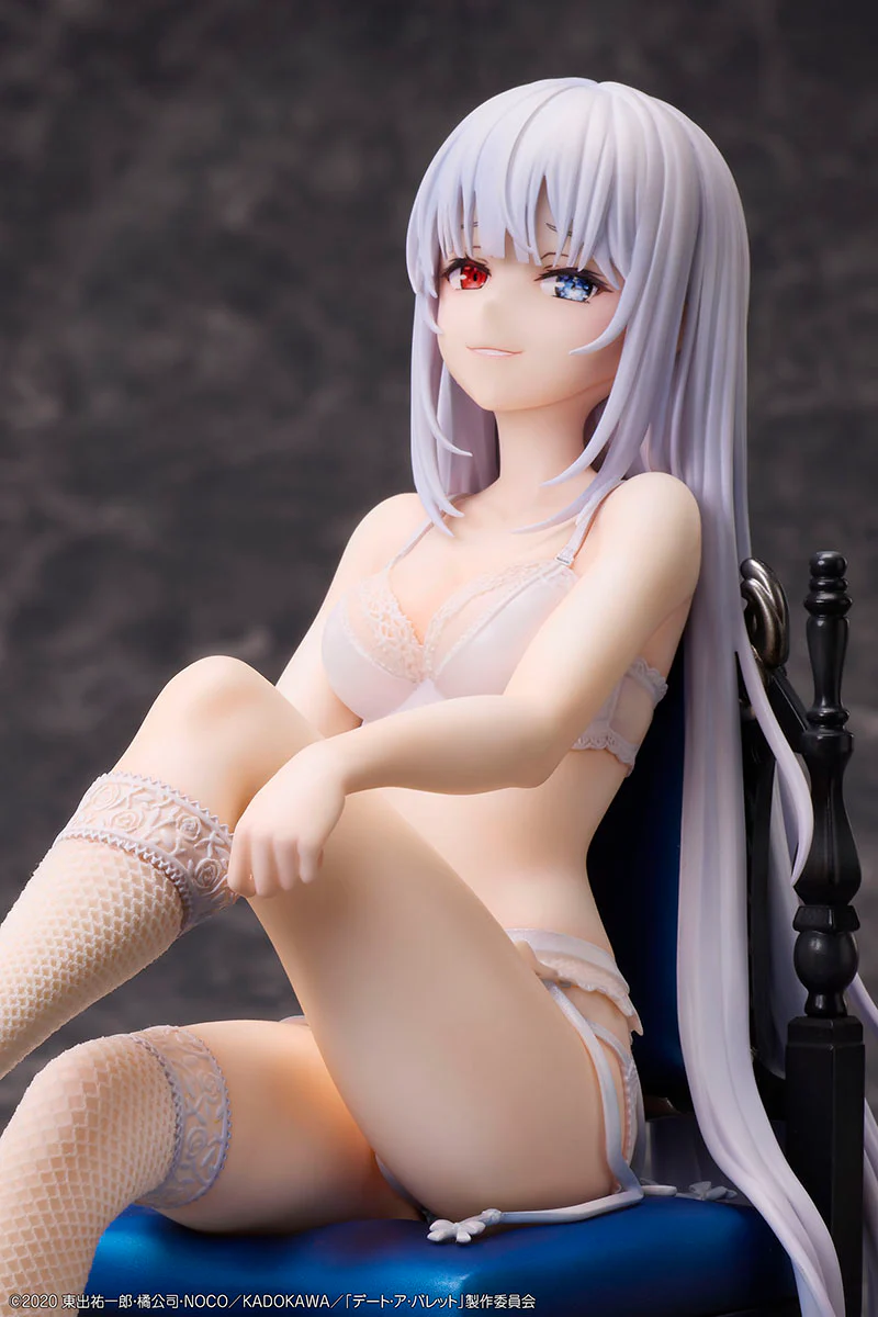 [Set of 2] Scaled Figure 1/7 Tokisaki Kurumi & White Queen - Lingerie Ver. Date A Live By Design COCO