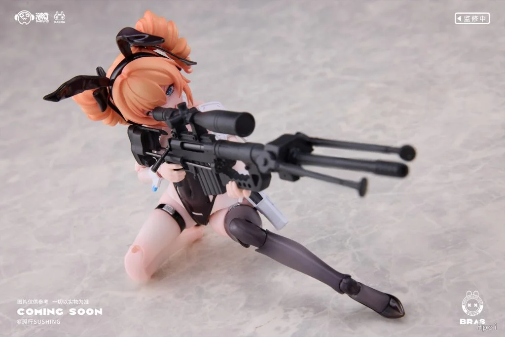Bunny Rapid Action Squad 1/12 Action Figure Sniper Leoni By Sushing