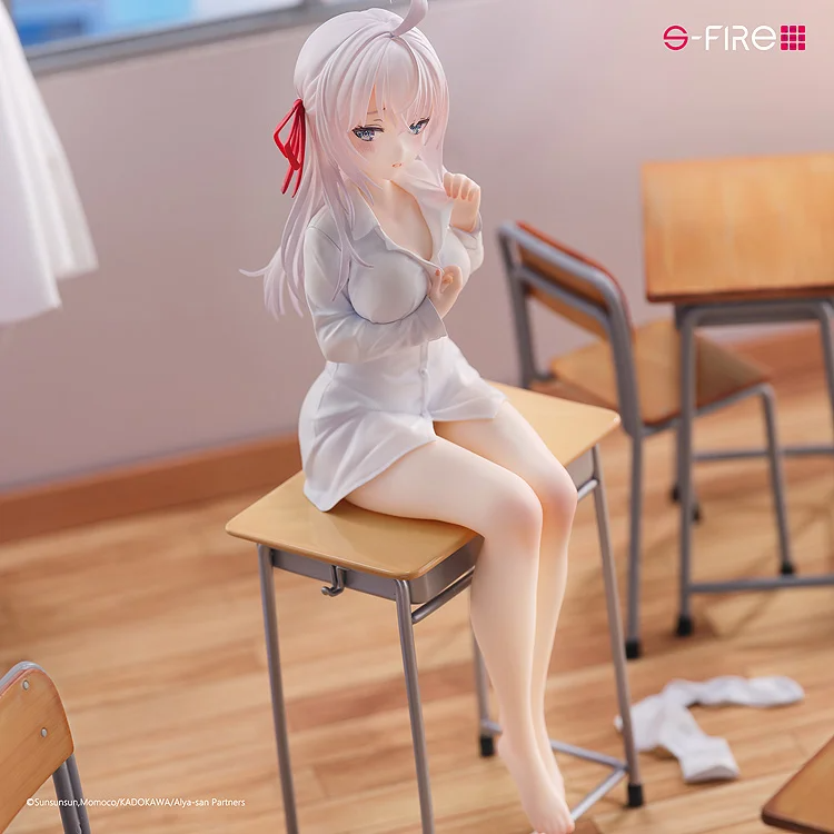 S-Fire Scaled Figure 1/7 Alya / Alisa Mikhailovna Kujou - Tokidoki Bosotto Roshiago de Dereru Tonari no Alya-san By SEGA