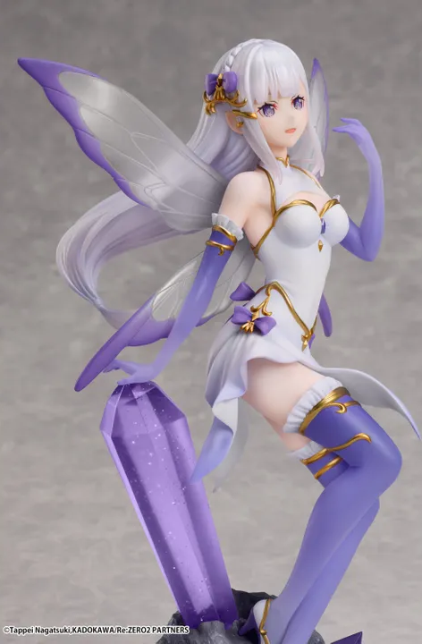 Scaled Figure 1/7 Emilia - Jewel Princess Ver. Re:Zero Kara Hajimaru Isekai Seikatsu By elcoco