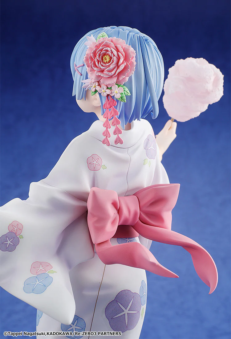 Scaled Figure 1/7 Rem - Yukata Ver. Re:Zero Kara Hajimeru Isekai Seikatsu (Re-Release) By KADOKAWA