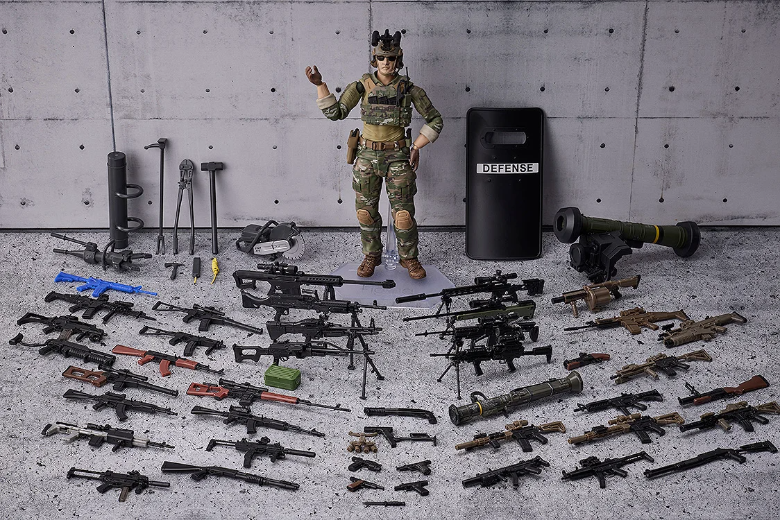 figma Special Forces Member - Little Armory By Tomytec