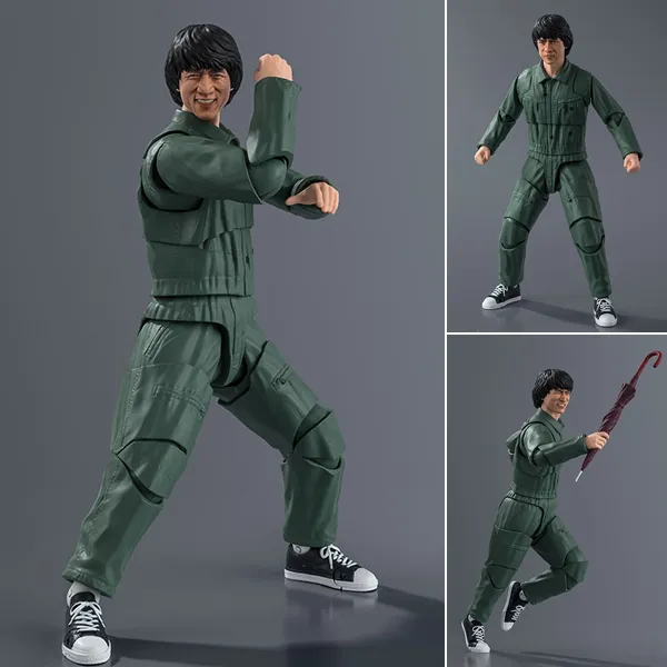 SHF S.H.Figuarts Jackie Chan Officer Chan Ka Kui - Police Story By Bandai Spirits