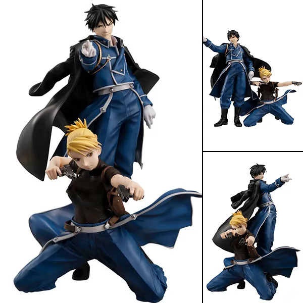 Precious G.E.M. GEM Series Roy Mustang & Riza Hawkeye (Re-Release) By MegaHouse