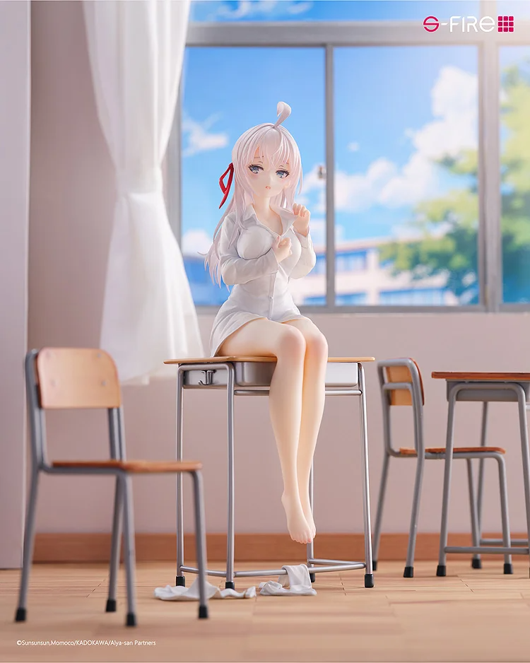 S-Fire Scaled Figure 1/7 Alya / Alisa Mikhailovna Kujou - Tokidoki Bosotto Roshiago de Dereru Tonari no Alya-san By SEGA