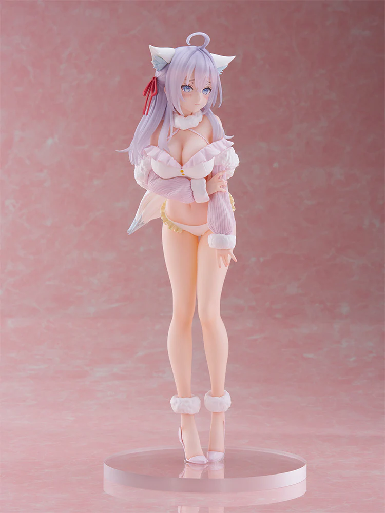 TENITOL TALL Anime Figure Alya / Alisa Mikhailovna Kujou - White Fox Ver. Tokidoki Bosotto Roshiago de Dereru Tonari no Alya-san By FuRyu