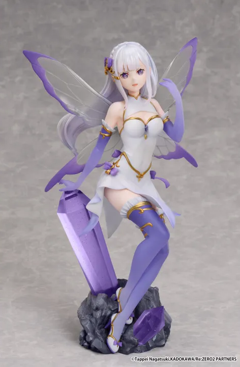 Scaled Figure 1/7 Emilia - Jewel Princess Ver. Re:Zero Kara Hajimaru Isekai Seikatsu By elcoco