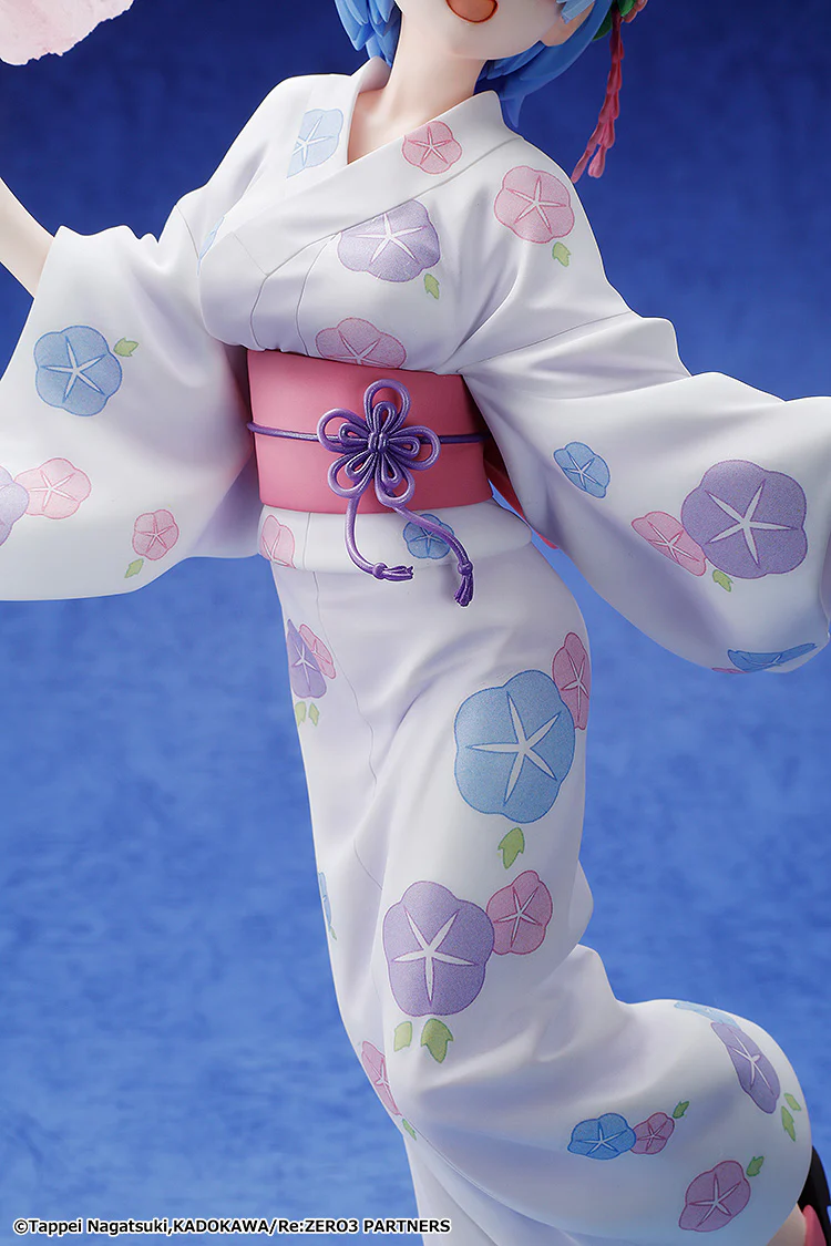 Scaled Figure 1/7 Rem - Yukata Ver. Re:Zero Kara Hajimeru Isekai Seikatsu (Re-Release) By KADOKAWA