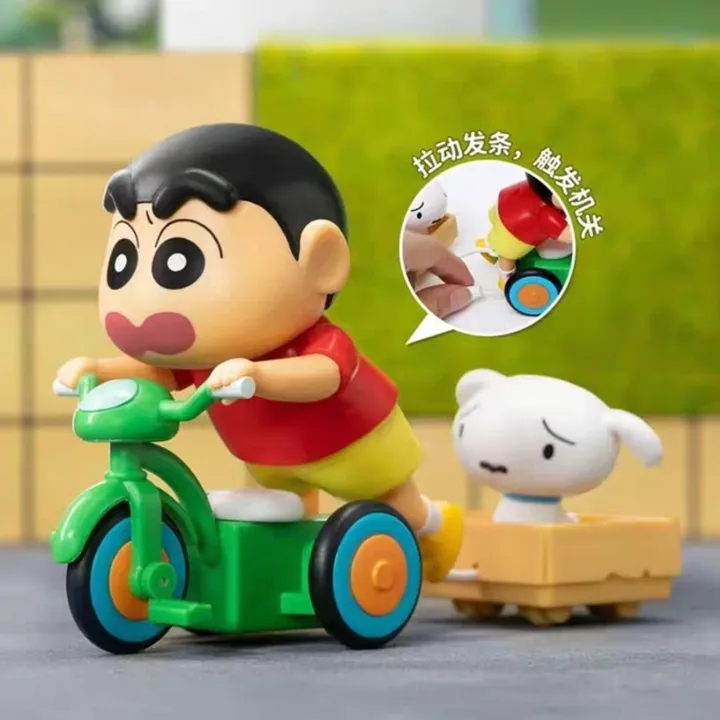 [Set of 4] Crayon Shin-chan Dynamic Shin-Life Series Blind Box Figures By 52Toys