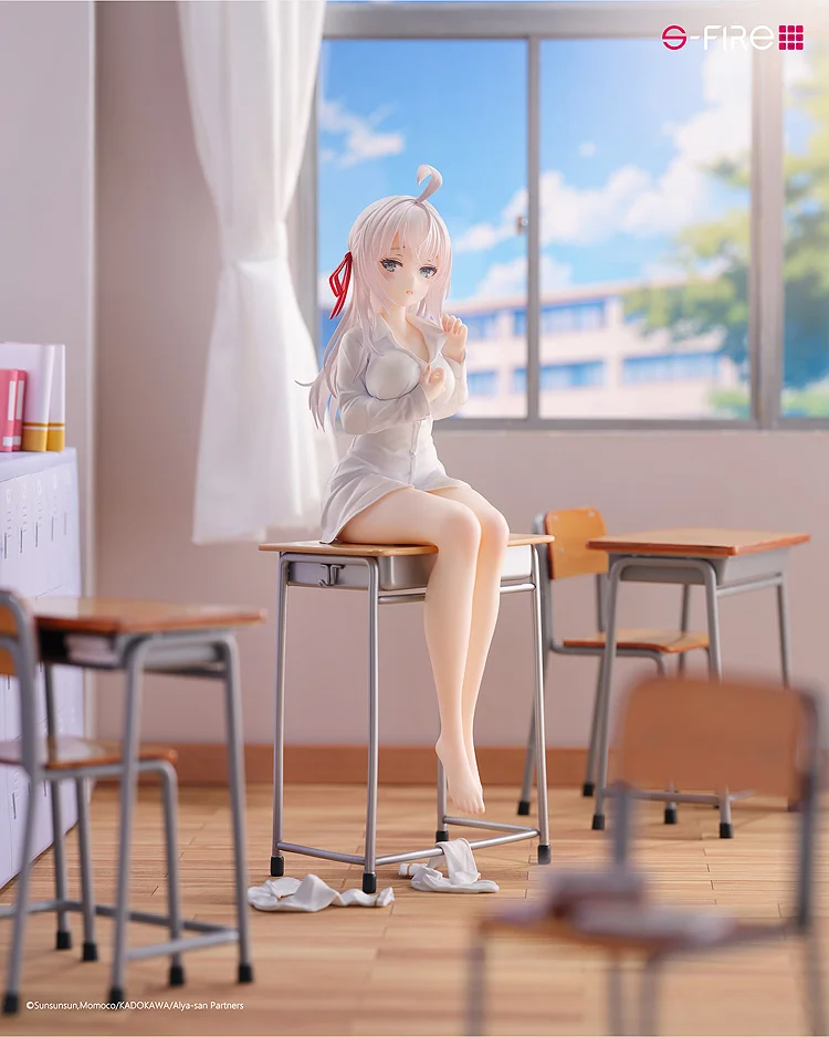 S-Fire Scaled Figure 1/7 Alya / Alisa Mikhailovna Kujou - Tokidoki Bosotto Roshiago de Dereru Tonari no Alya-san By SEGA