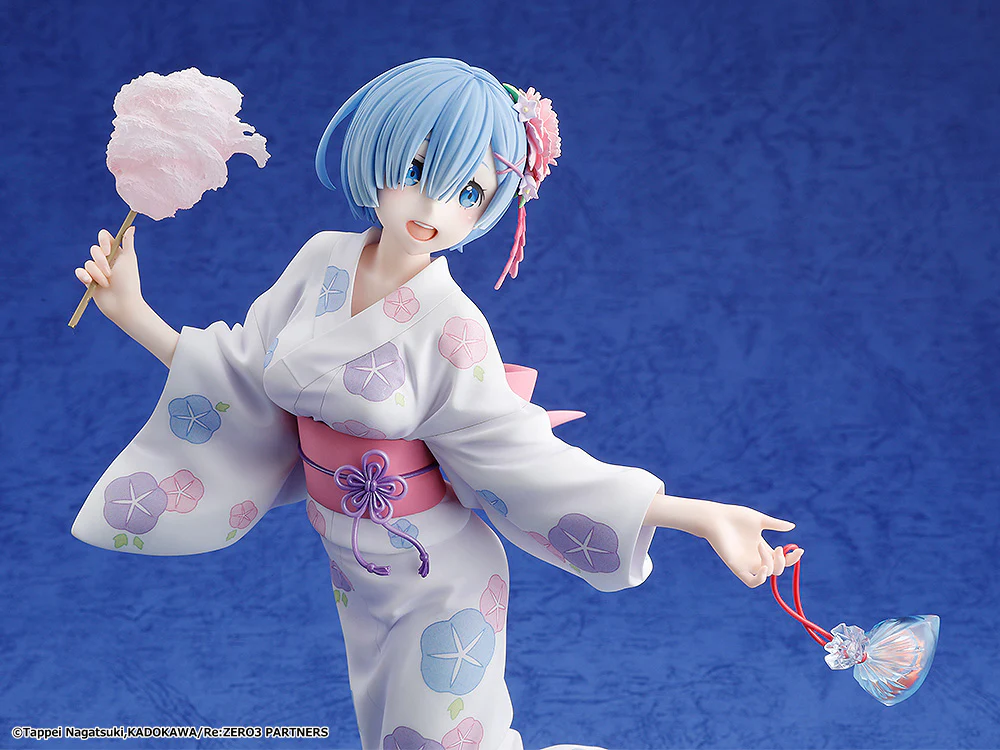 Scaled Figure 1/7 Rem - Yukata Ver. Re:Zero Kara Hajimeru Isekai Seikatsu (Re-Release) By KADOKAWA