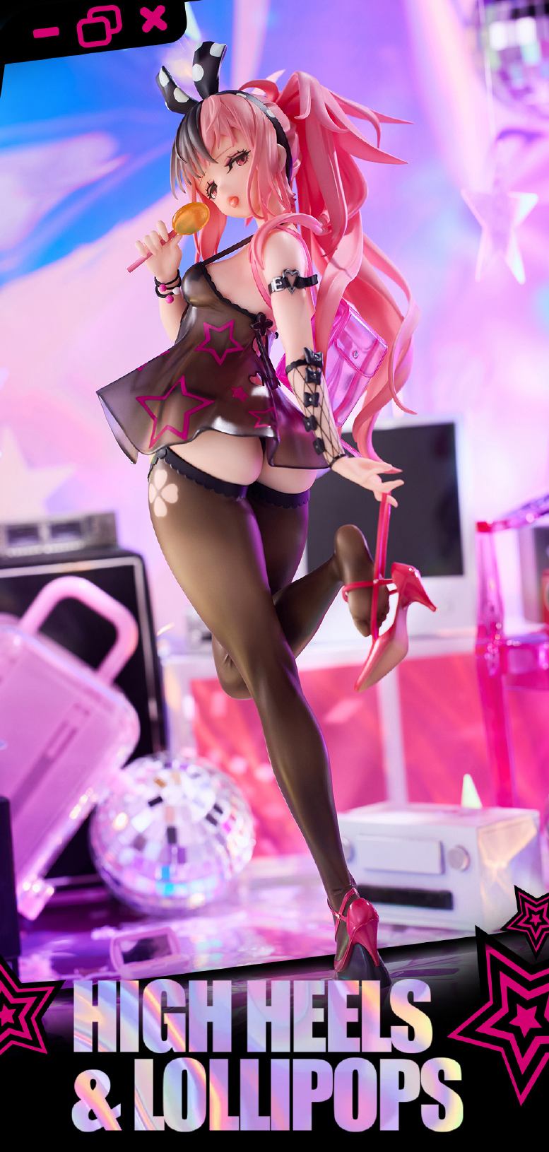Scaled Figure 1/6 High Heels and Lolipop - Illustration by Grandia By DIGIGIRL