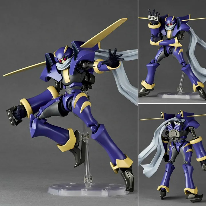 Revoltech Amazing Yamaguchi NR056 Junk Warrior - Yu-Gi-Oh 5D! By Kaiyodo