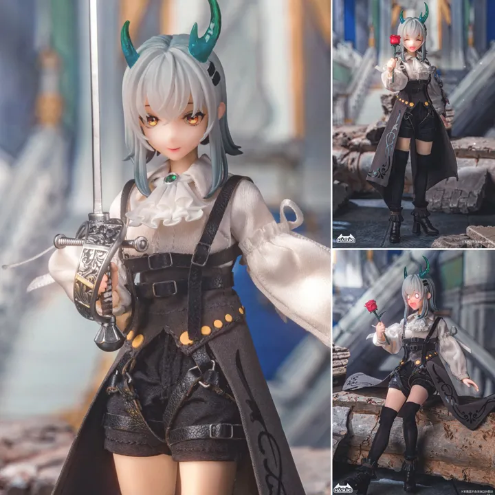 Action Figure 1/12 PA008 Pocket Art Series Rose Knight Gloria By HASUKI