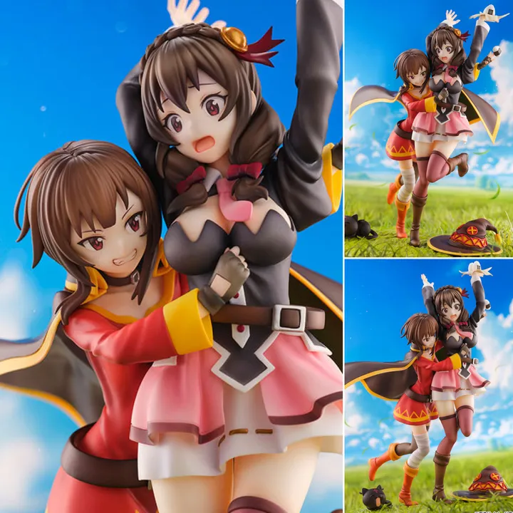 [Set of 2] Shibuya Scramble Scaled Figure 1/7 Megumin & Yunyun - Futari wa Otomodachi Ver. Konosuba! By eStream