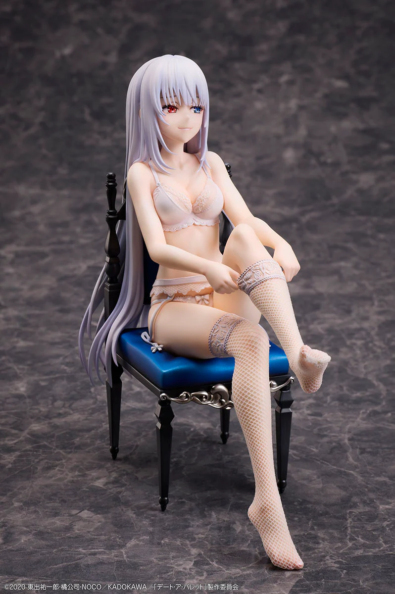 [Set of 2] Scaled Figure 1/7 Tokisaki Kurumi & White Queen - Lingerie Ver. Date A Live By Design COCO