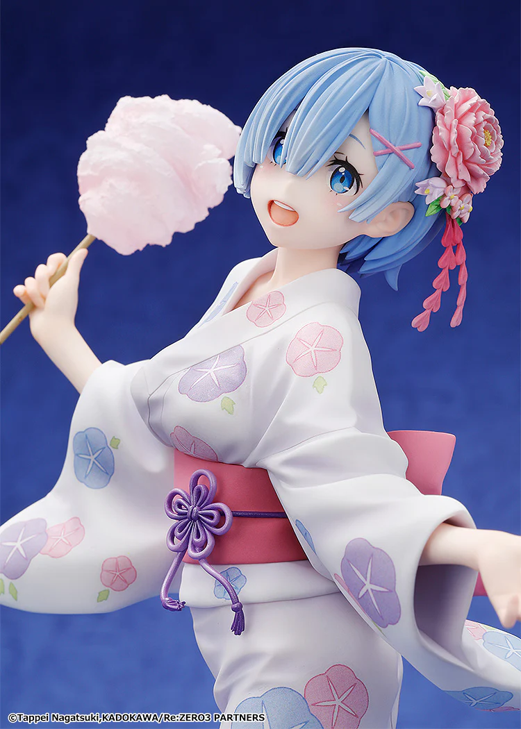 Scaled Figure 1/7 Rem - Yukata Ver. Re:Zero Kara Hajimeru Isekai Seikatsu (Re-Release) By KADOKAWA