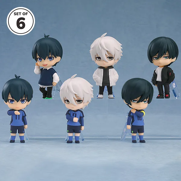 [Set of 6] Nendoroid Surprise Blue Lock (7cm) By Orange Rouge