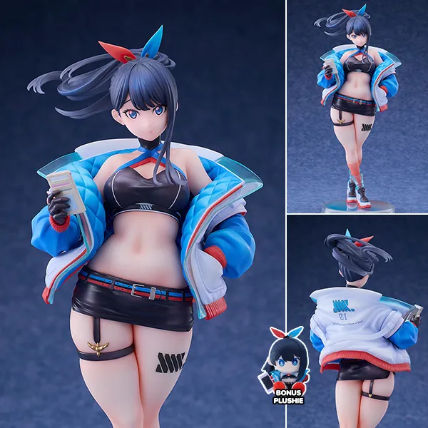 [With Plushie Bonus] Scaled Figure 1/7 Takarada Rikka - Dreamy Divas Ver. Gridman Universe By Solarain