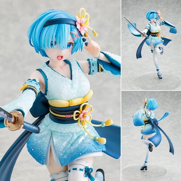 Scaled Figure 1/7 Rem - Combat Outfit Ver. Re:Zero Kara Hajimaru Isekai Seikatsu By KADOKAWA