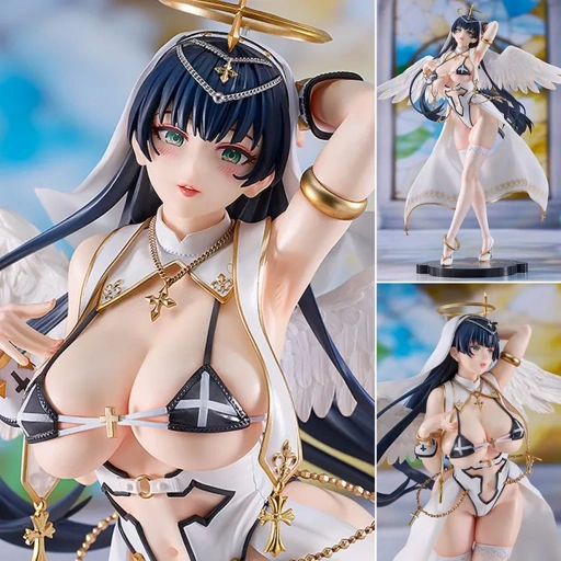 Image of Scaled Figure 1/6 HaneAme 72 Sigils of Solomon - Angel Croceil Ver. HaneAme Sinful Nun By Good Smile Company