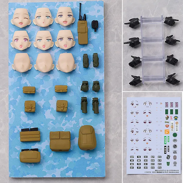 figmaPLUS Armed JK Variant Loadout Set 2 By Tomytec