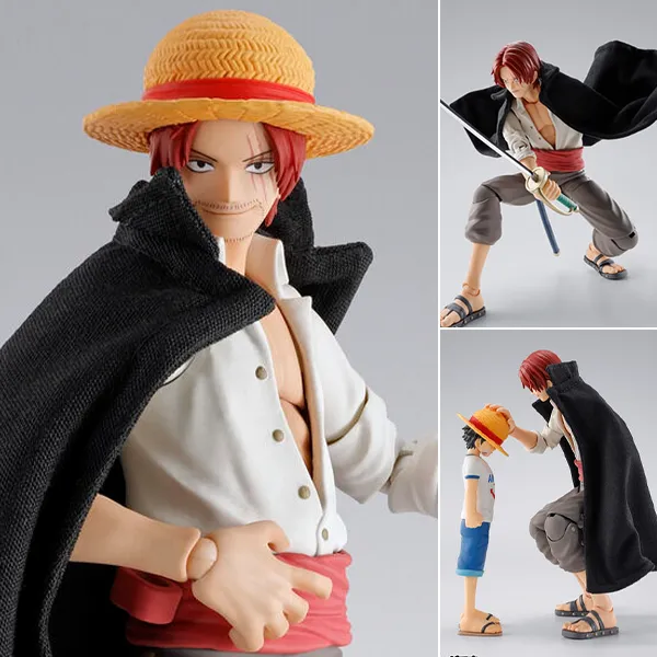 SHF S.H.Figuarts Shanks & Monkey D. Luffy - Childhood Ver. One Piece By Premium Bandai