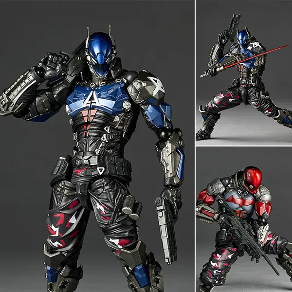 [With Bonus] Revoltech Amazing Yamaguchi Arkham Knight Ver. 1.5 - Batman Arkham Night By Kaiyodo