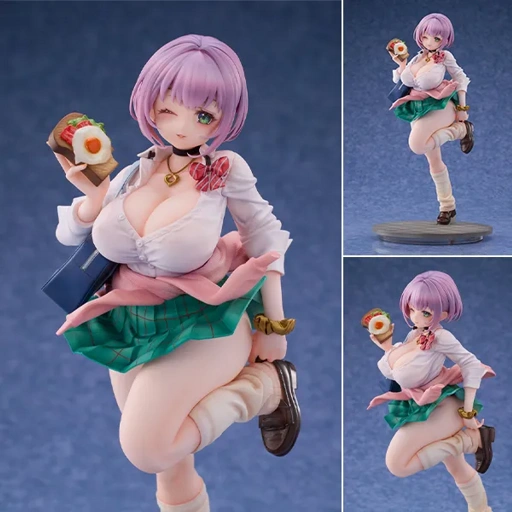 Image of Scaled Figure 1/6 Bonyari JK Aine Hinata - Different Color Ver. Illustration by Kinku By Hobby Sakura