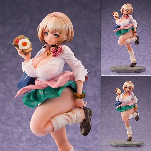 Image of Scaled Figure 1/6 Bonyari JK Aine Hinata - Regular Ver. Illustration by Kinku By Hobby Sakura